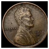 1910-S Lincoln Wheat Cent CLOSELY UNCIRCULATED C