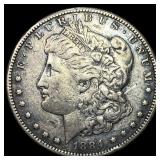 1884-S Morgan Silver Dollar NEARLY UNCIRCULATED