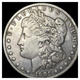 1901 Morgan Silver Dollar NEARLY UNCIRCULATED NEA