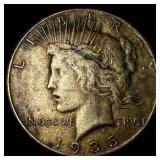 1935 Silver Peace Dollar CHOICE AU