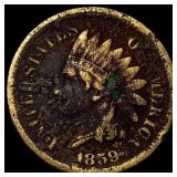 1859 Indian Head Cent LIGHTLY CIRCULATED