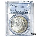 1883-O Morgan Silver Dollar PCGS MS64