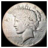 1928 Silver Peace Dollar LIGHTLY CIRCULATED