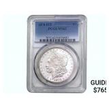 1878 8TF Morgan Silver Dollar PCGS MS62