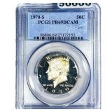 1970-S Kennedy Half Dollar PCGS PR69 DCAM