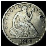 1858 Seated Liberty Half Dollar HIGH GRADE HIGH G