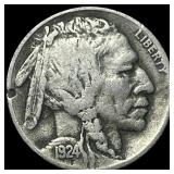 1924-S Buffalo Nickel LIGHTLY CIRCULATED LIGHTLY