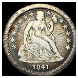 1841-O Silver Seated Liberty Dime LIGHTLY  CIRCUL