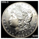 1896-S Morgan Silver Dollar UNCIRCULATED