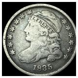 1835 Silver Capped Bust Dime LIGHTLY  CIRCULATED