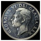 1951 Canada Silver Dollar CHOICE PROOF