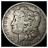 1901 Silver Morgan Dollar LIGHTLY CIRCULATED