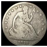 1876 Seated Liberty Half Dollar NICELY CIRCULATED