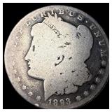 1893 Silver Morgan Dollar NICELY CIRCULATED
