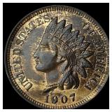 1907 Indian Head Cent HIGH GRADE