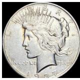 1927-D Peace Silver Dollar CLOSELY UNCIRCULATED