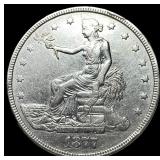 1877 Silver Trade Dollar UNCIRCULATED