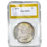 1879 Morgan Silver Dollar PGA MS65
