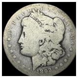 1892-CC Morgan Silver Dollar NICELY CIRCULATED N