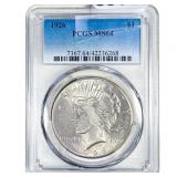 1926 Silver Peace Dollar PCGS MS64