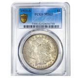 1921-S Morgan Silver Dollar PCGS MS62