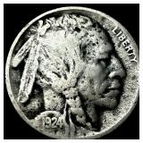 1924-S Buffalo Nickel LIGHTLY CIRCULATED