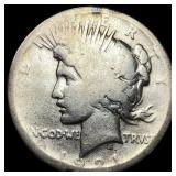 1921 Silver Peace Dollar NICELY CIRCULATED