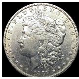 1887 Morgan Silver Dollar NEARLY UNCIRCULATED