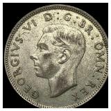 1942 Great Britain Silver 2 Shillings