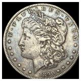 1890-CC Silver Morgan Dollar NEARLY UNCIRCULATED
