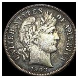 1903-O Silver Barber Dime NEARLY UNCIRCULATED