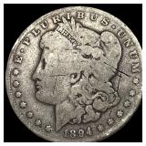1894-O Silver Morgan Dollar NICELY CIRCULATED NIC