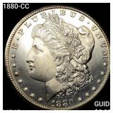1880-CC Morgan Silver Dollar GEM BU