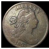 1803 Draped Bust Large Cent NEARLY  UNCIRCULATED