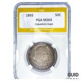 1893 Columbian Expo Half Dollar PGA MS64