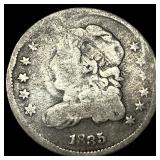 1835 Capped Bust Half Dime NEARLY UNCIRCULATED N