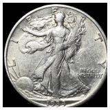 1933-S Silver Walking Liberty Half Dollar CLOSEL