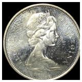 1965 Canada Silver 25 Cents GEM PROOF GEM PROOF