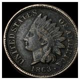 1863 Indian Head Cent NICELY CIRCULATED NICELY CI