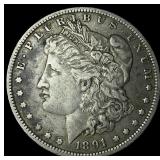 1891-O Silver Morgan Dollar NEARLY UNCIRCULATED