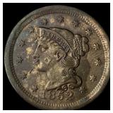 1852 Braided Hair Large Cent UNCIRCULATED