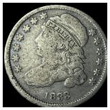 1833 Capped Bust Dime LIGHTLY CIRCULATED