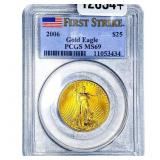 2006 $25 Gold Eagle 1/2oz AGW PCGS MS69