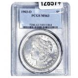 1903-O Mercury Silver Dollar PCGS MS63