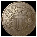 1868 Two-Cent Piece LIGHTLY CIRCULATED
