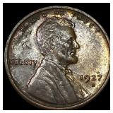 1927-D Lincoln Wheat Cent ABOUT UNCIRCULATED ABOU