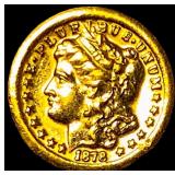 1878 Gold Morgan Dollar Token UNCIRCULATED UNCIRC