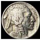 1927-S Buffalo Nickel LIGHTLY CIRCULATED LIGHTLY
