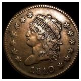 1810/09 Classic Head Large Cent NEARLY UNCIRCULATE