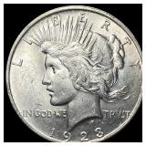 1923-D Silver Peace Dollar UNCIRCULATED UNCIRCULA